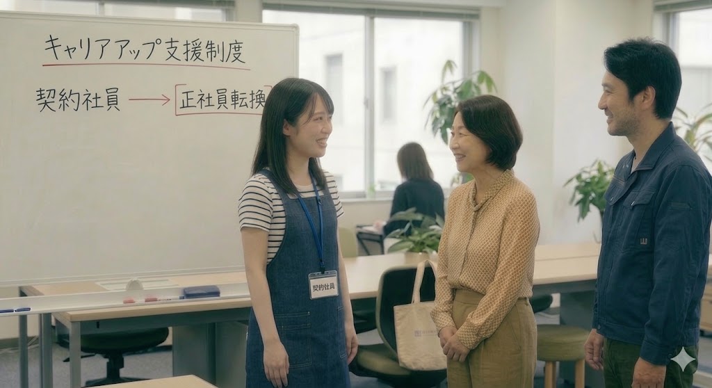 キャリアアップ助成金正社員化コース事例③