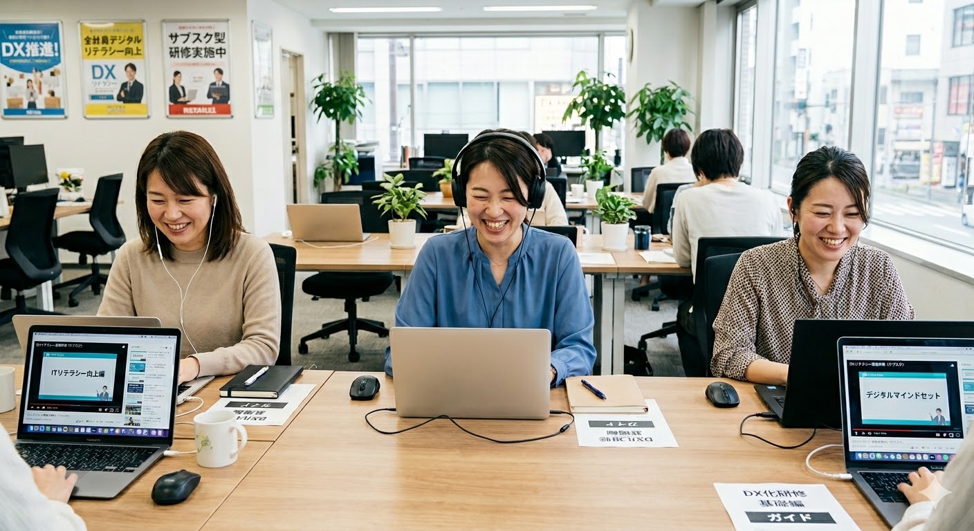 人材開発支援助成金事業展開等リスキリングコース事例